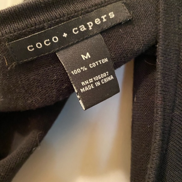 Coco Capers long sweater duster 100% Cotton - Picture 6 of 6